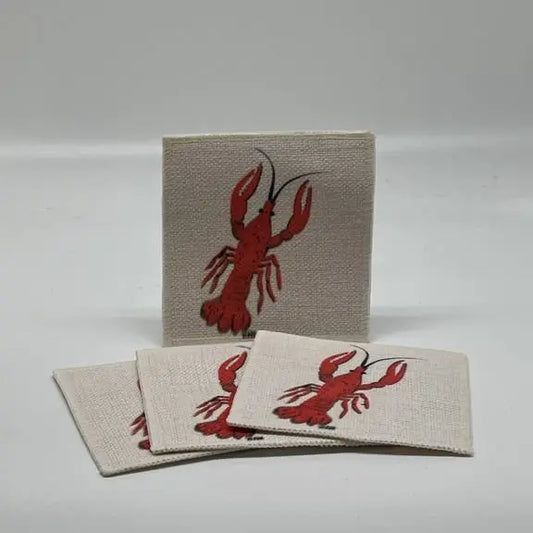 Crawfish Coaster Set