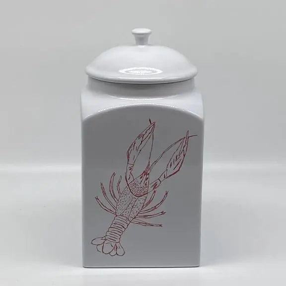 Crawfish Canister Jar, 10" (Large)
