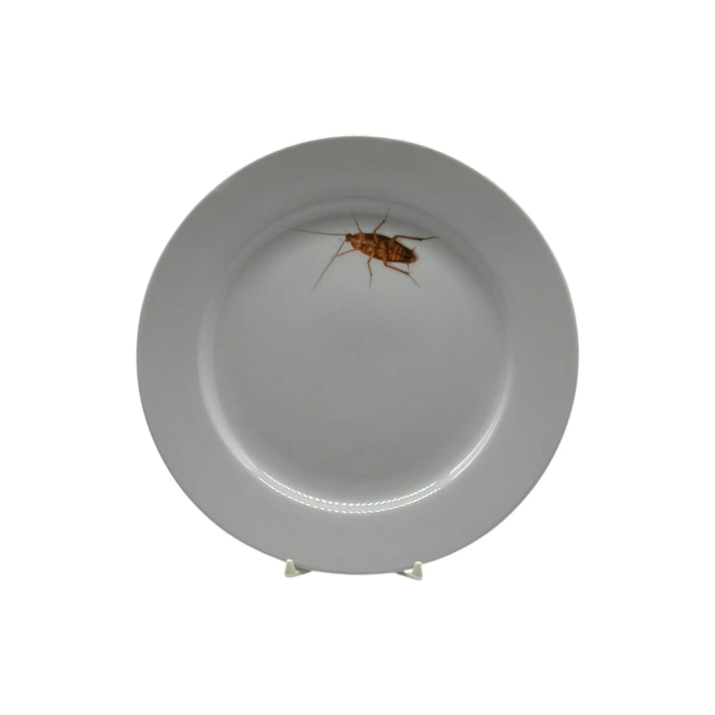 Dead Roach Plate, 8.25" Jane & Lizzee