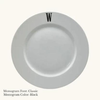 Divine Dinner Plate, 10 1/2" - Custom Monogram Jane & Lizzee