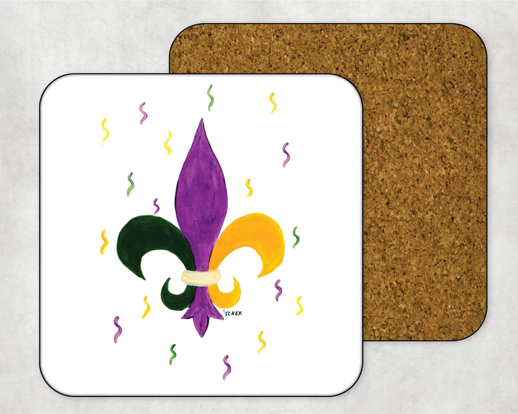 Fleur de Lis Coaster JD & Company