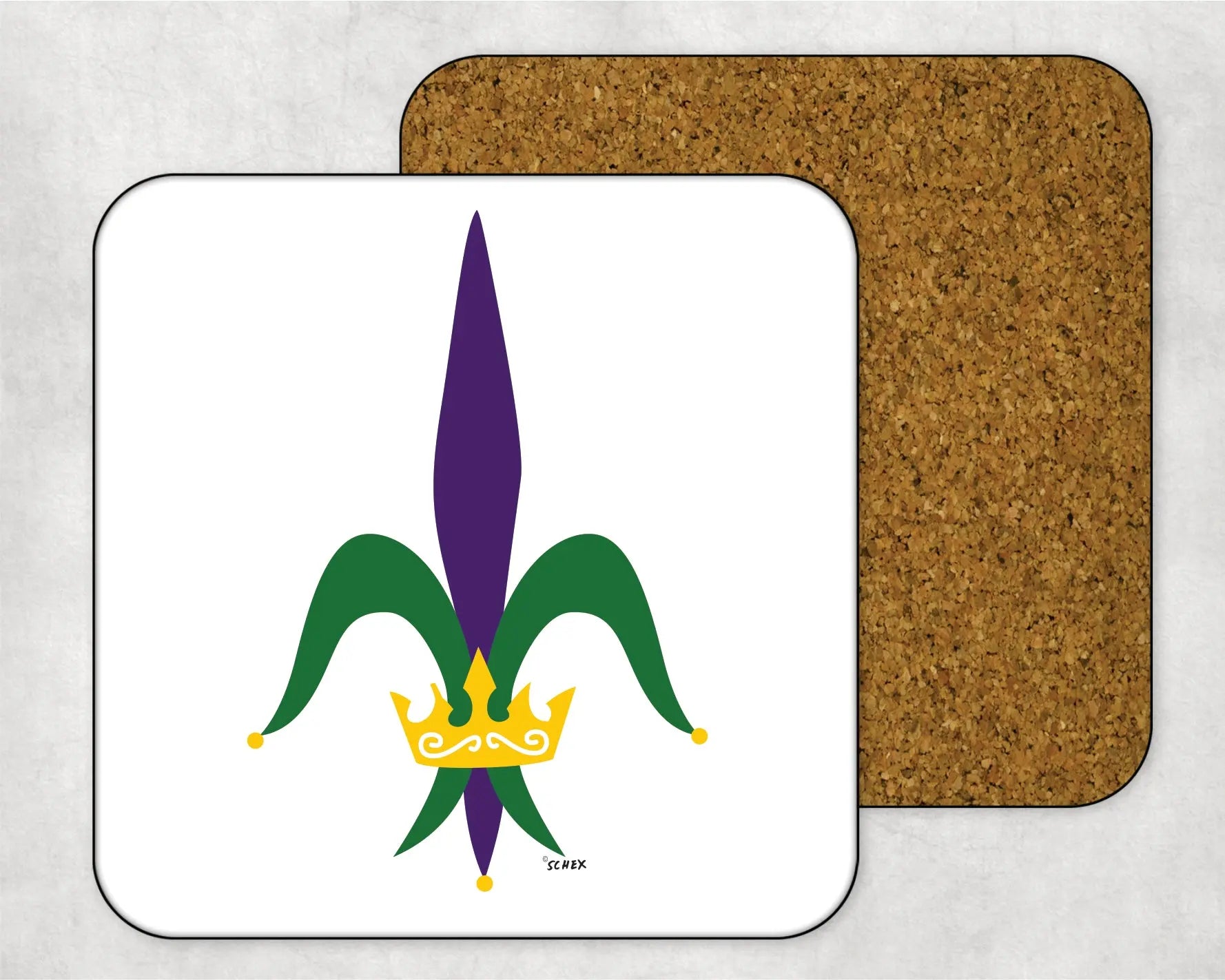 Fleur de Lis Coaster JD & Company