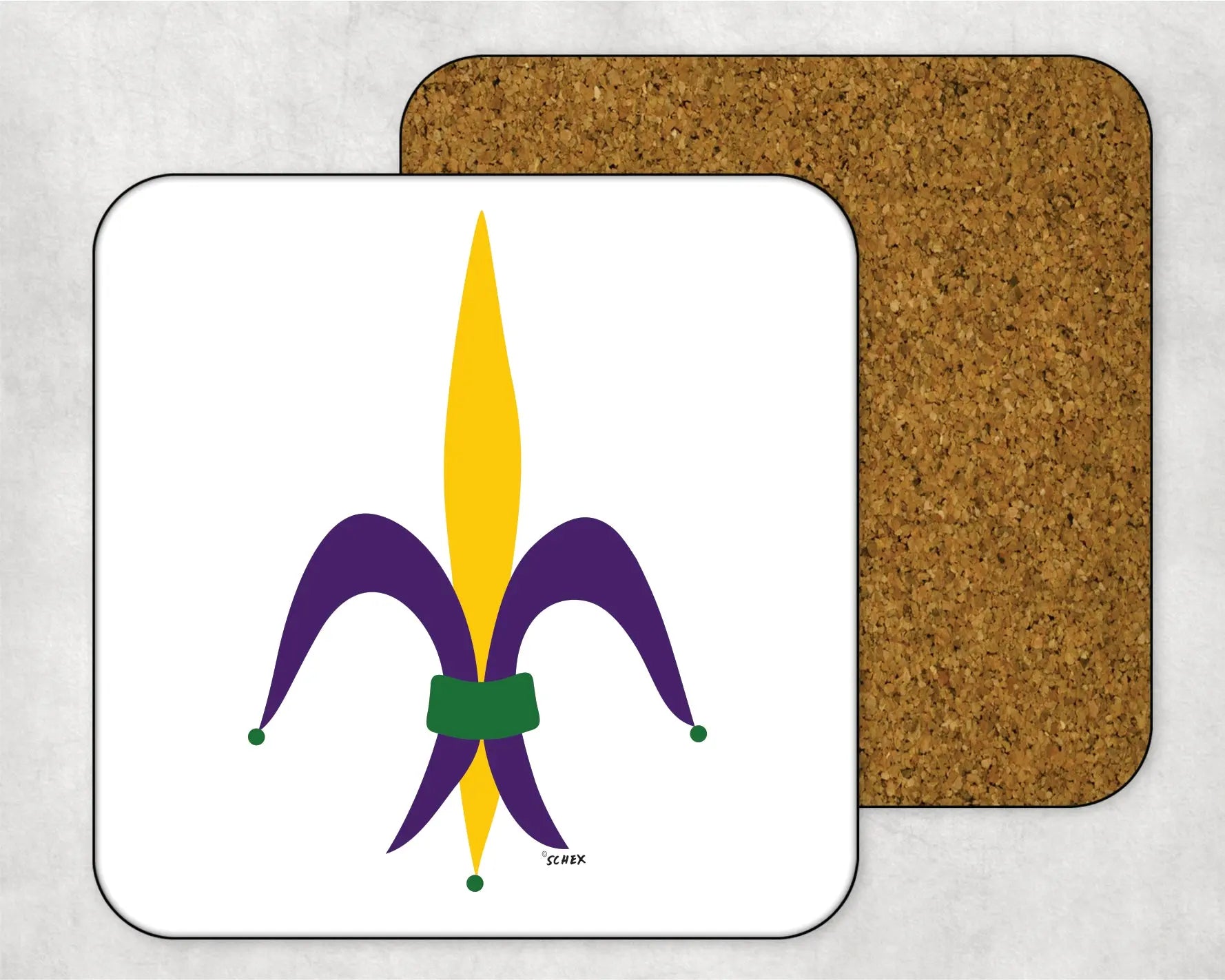 Fleur de Lis Coaster JD & Company