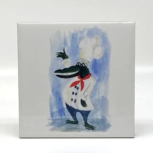 Alligator Chef Trivet