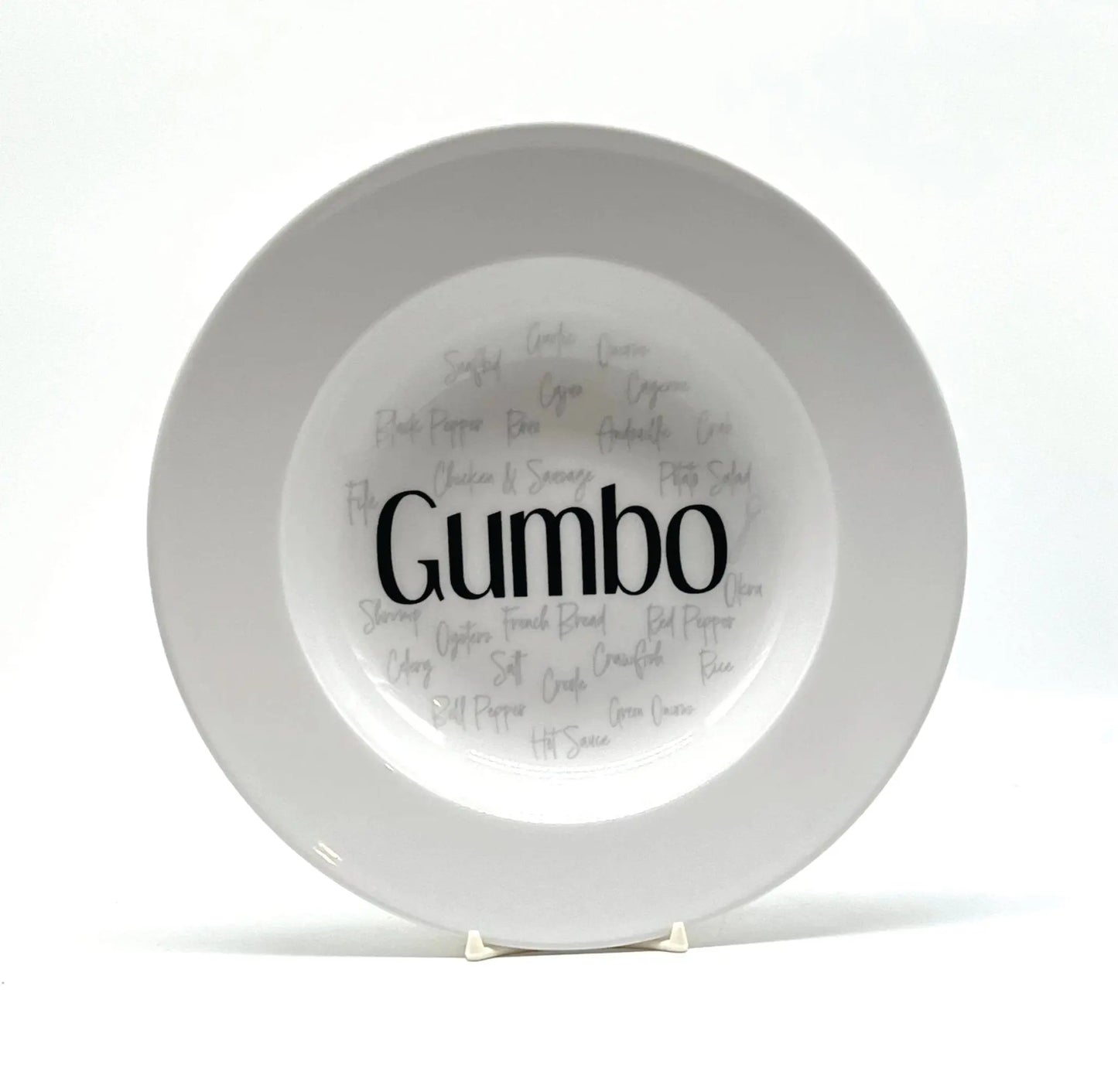 Gumbo Rim Soup Bowl