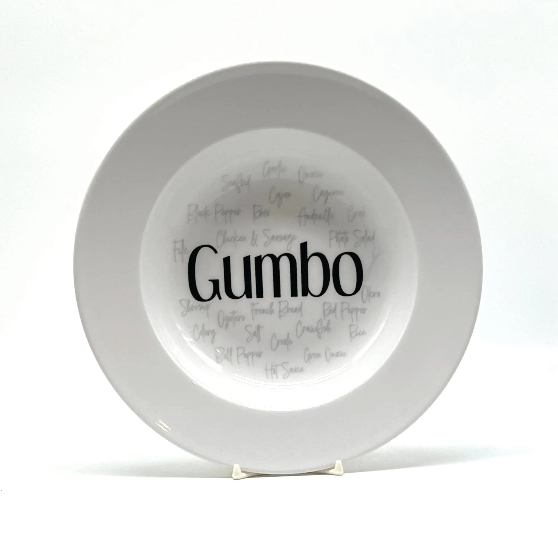 Gumbo Rim Soup Bowl