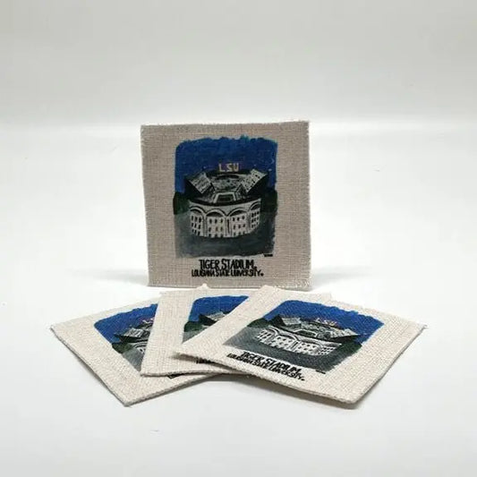 LSU Tiger Stadium Coasters