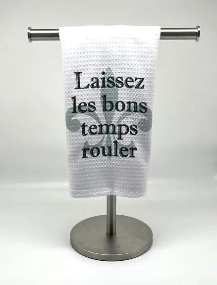 Laissez les bons temps rouler Kitchen Towel