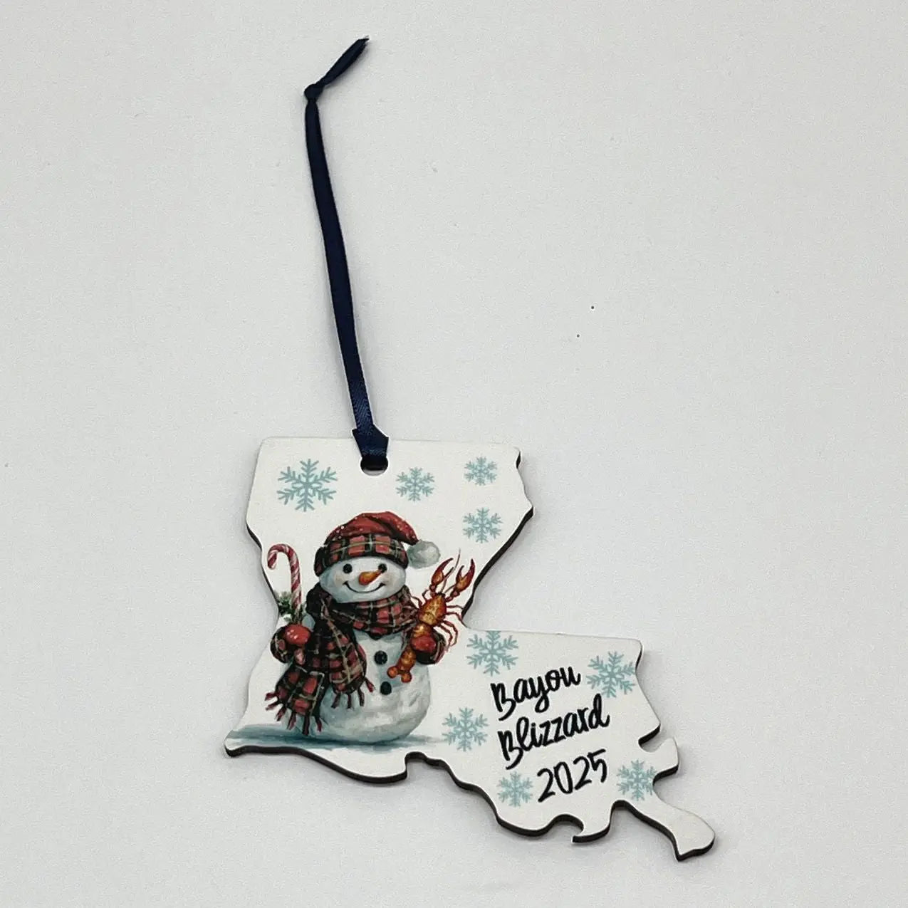 Louisiana Bayou Blizzard Ornament Jane & Lizzee