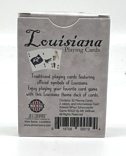 Louisiana Playing Cards JD & Company