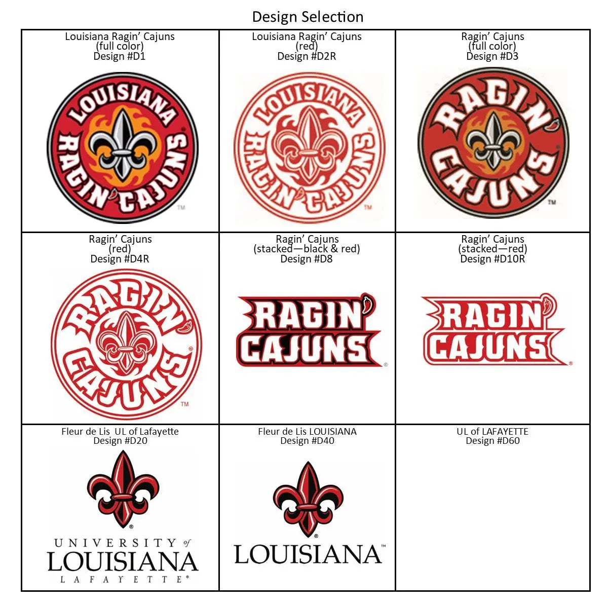 Louisiana Ragin' Cajuns Black & White Coffee Mug, 15oz. JD & Company