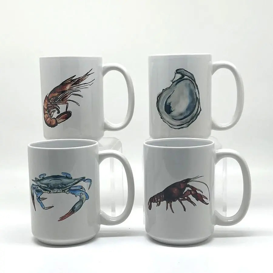 Louisiana Seafood Mug