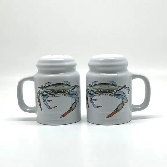 Crab Salt & Pepper Shakers