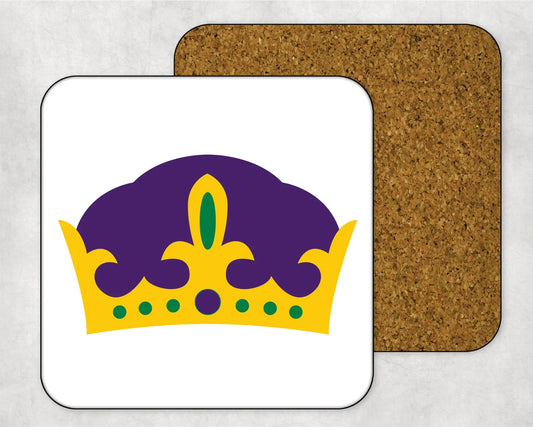 Mardi Gras Crown Coaster JD & Company