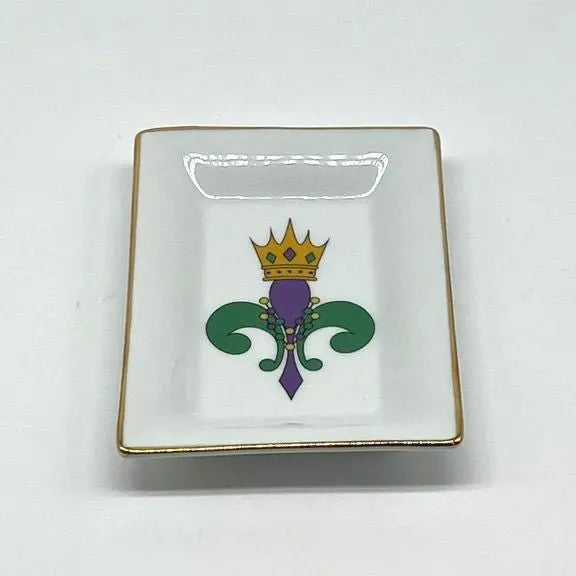 Mardi Gras Trinket Dish