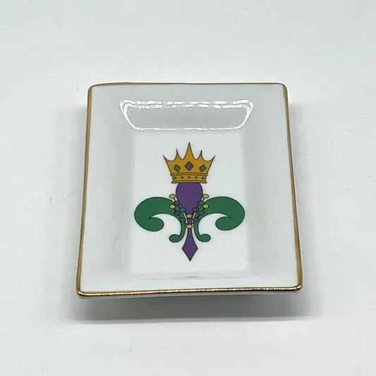 Mardi Gras Trinket Dish