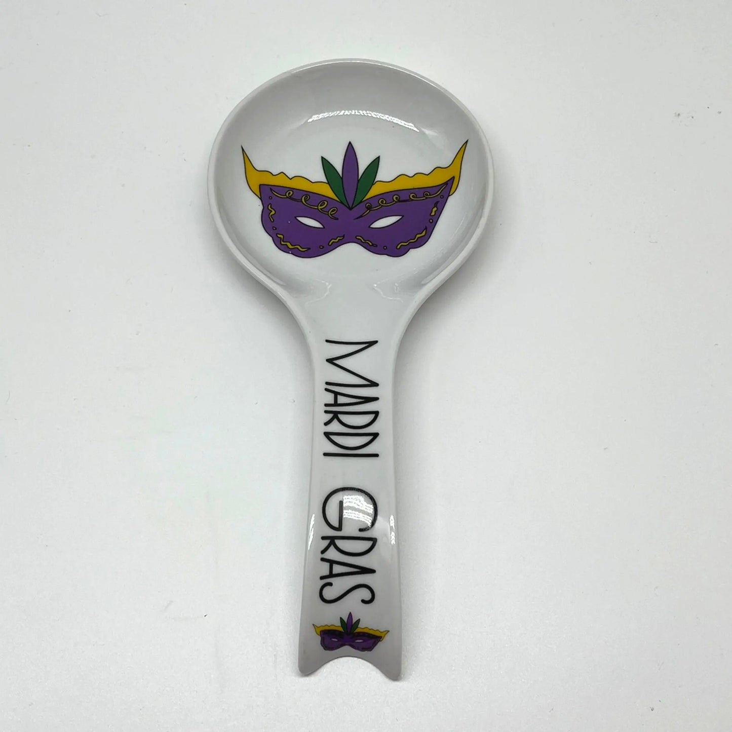 Mardi Gras Mask Spoon Rest JD & Company