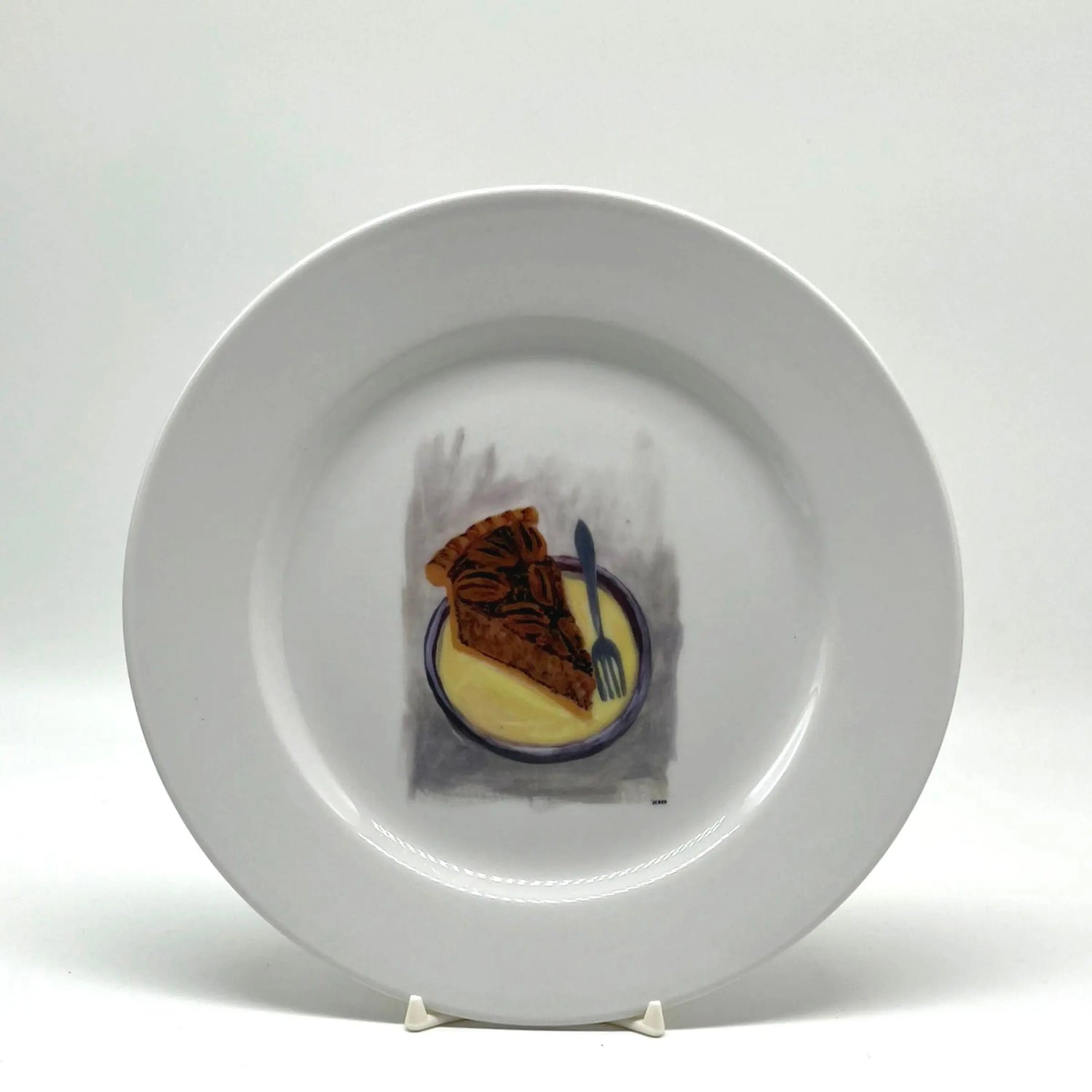 Pecan Pie Rim Plate, 8 1/4" JD & Company