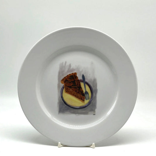 Pecan Pie Rim Plate, 8 1/4" JD & Company