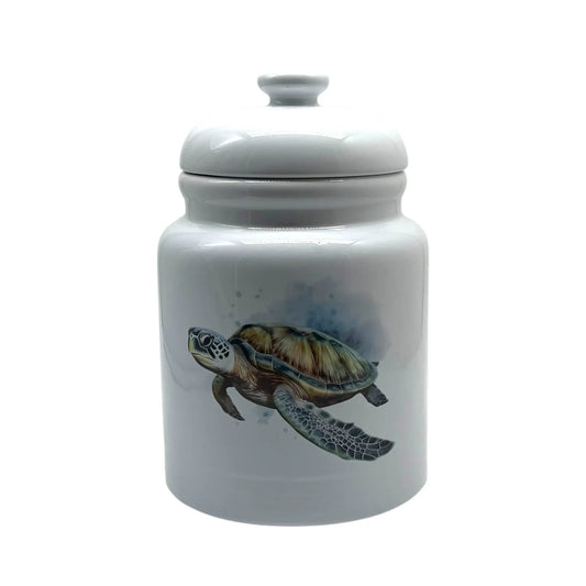 Sea Turtle Cookie Jar Jane & Lizzee