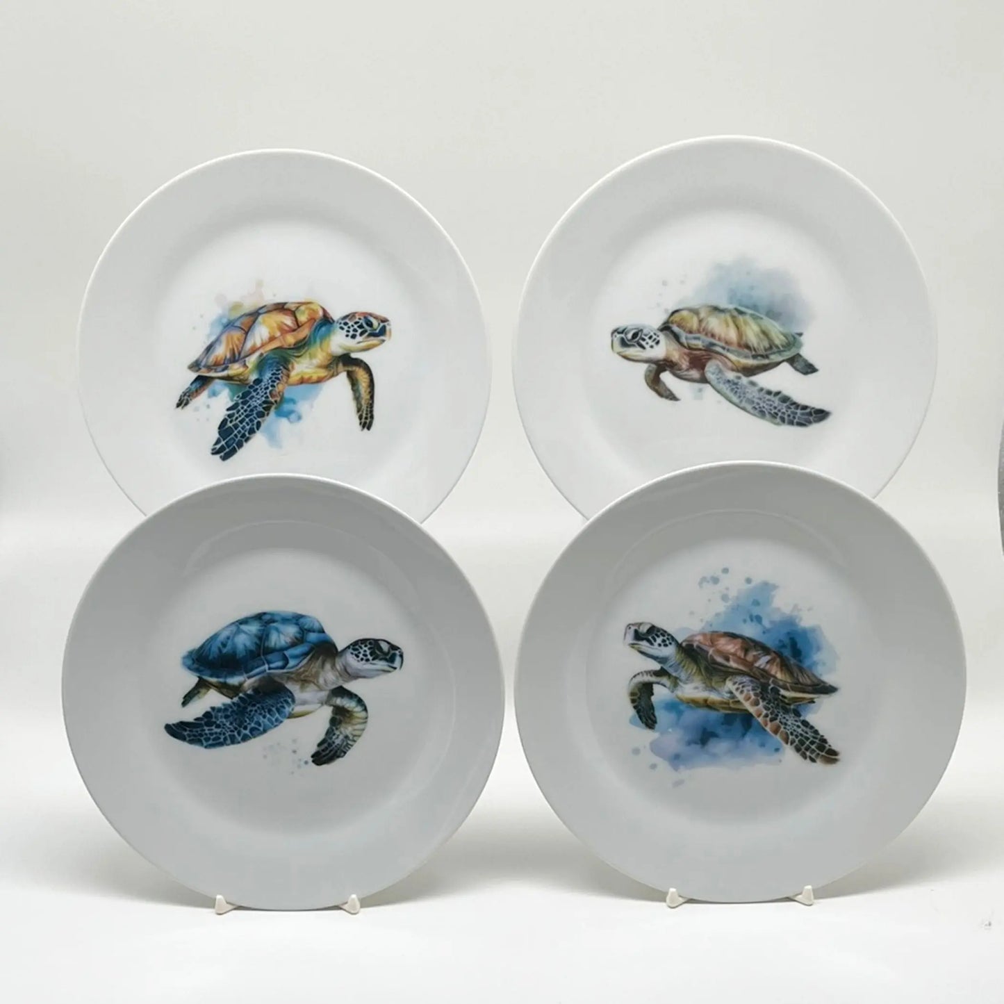 Sea Turtle Plate, 7 1/2" Jane & Lizzee