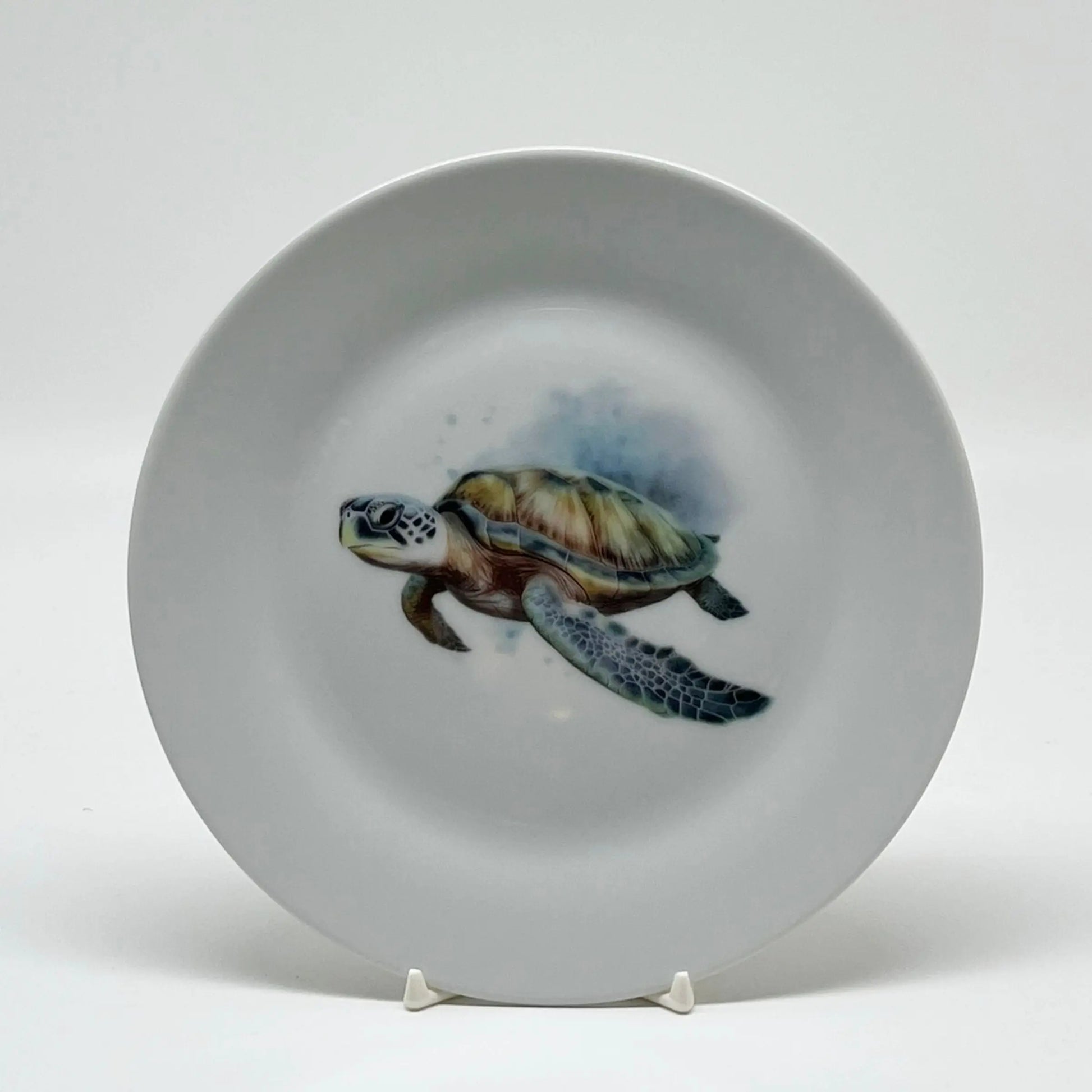 Sea Turtle Plate, 7 1/2" Jane & Lizzee
