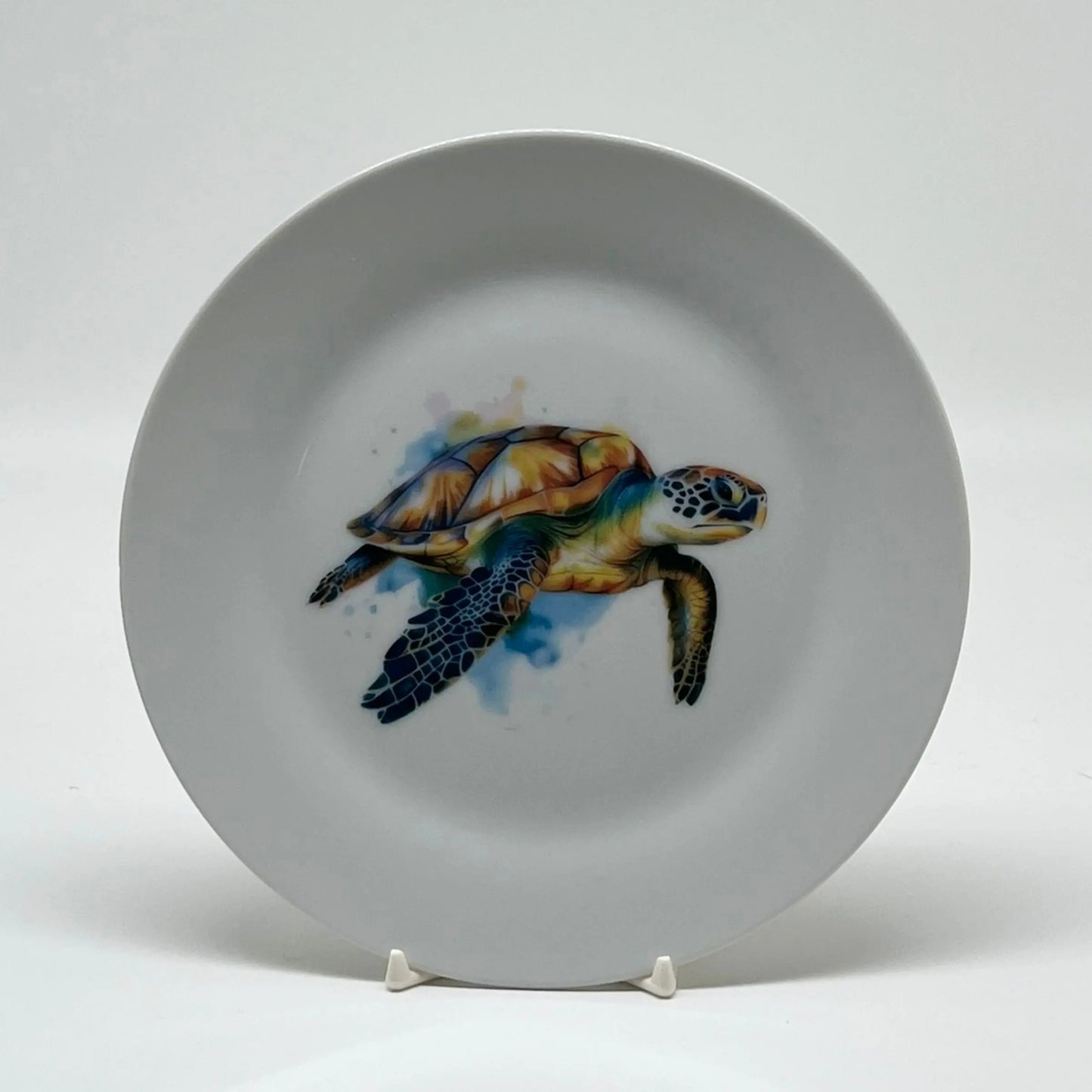 Sea Turtle Plate, 7 1/2" Jane & Lizzee