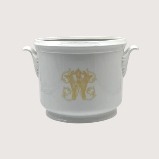 Vintage Monogram Champagne Bucket | Personalized Champagne Bucket Faust Heirlooms