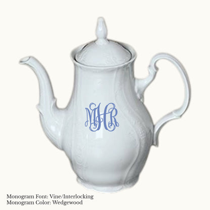 Bernadotte Coffee Pot, 44 oz. - Custom Monogram