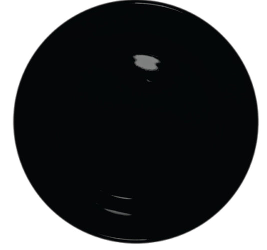 Black Salad Plate, 7 1/8"