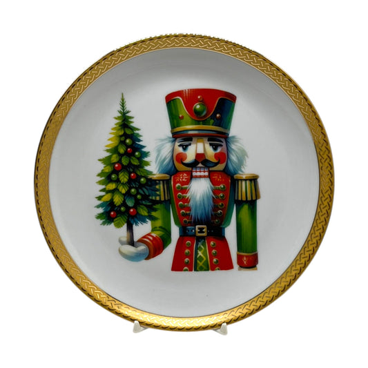 Nutcracker  Porcelain Plate, 8"