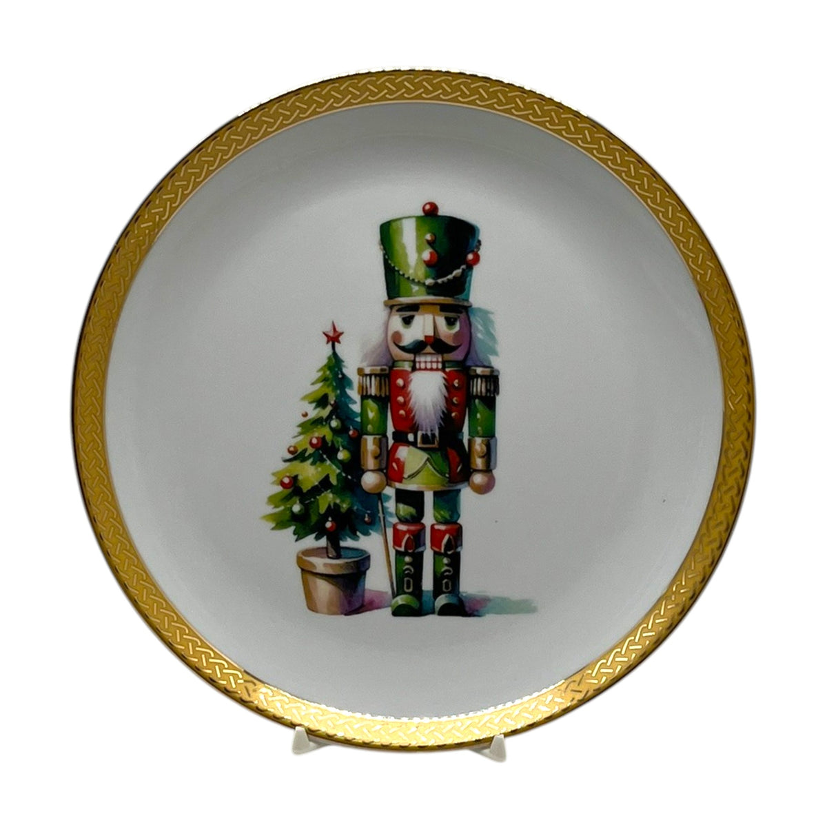 Nutcracker Porcelain Plate, 8"