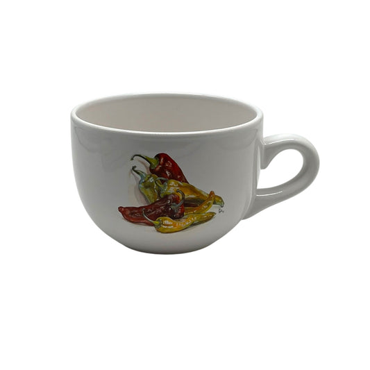 Pepper Harvest Soup Mug, 24 ounce