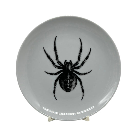 Midnight Spider Halloween Coupe Plate, 6.25"
