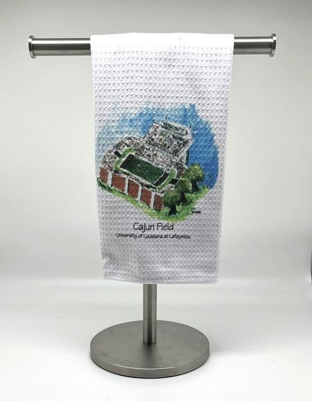 UL Cajun Field Kitchen Towel