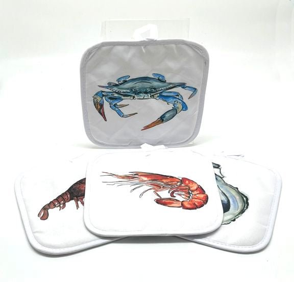 Louisiana Seafood Pot Holder