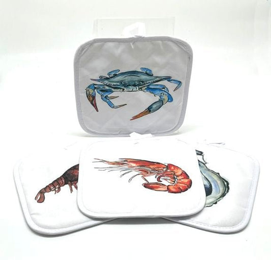 Louisiana Seafood Pot Holder