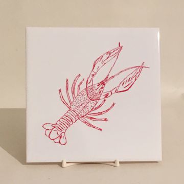 Crawfish Trivet, 6" 