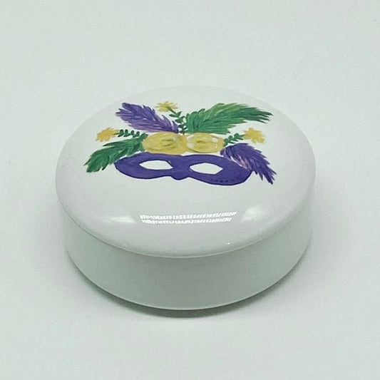 Mardi Gras Mask Keepsake Box