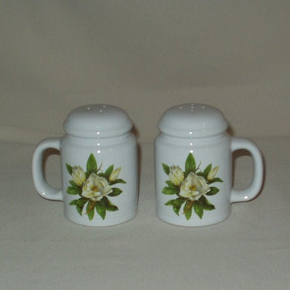 Magnolia Salt & Pepper Shakers