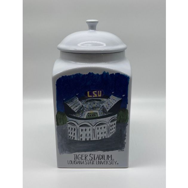 Tiger Stadium Cookie Jar