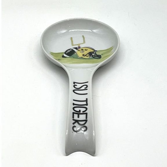 LSU Tiger Football Spoon Rest