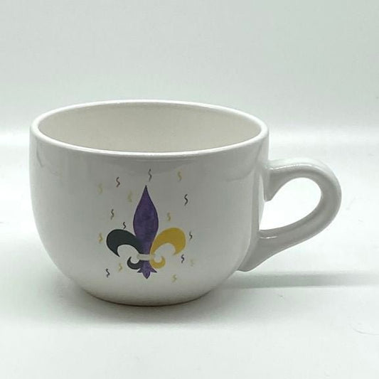 Fleur de Lis Gumbo Mug, 24 oz.