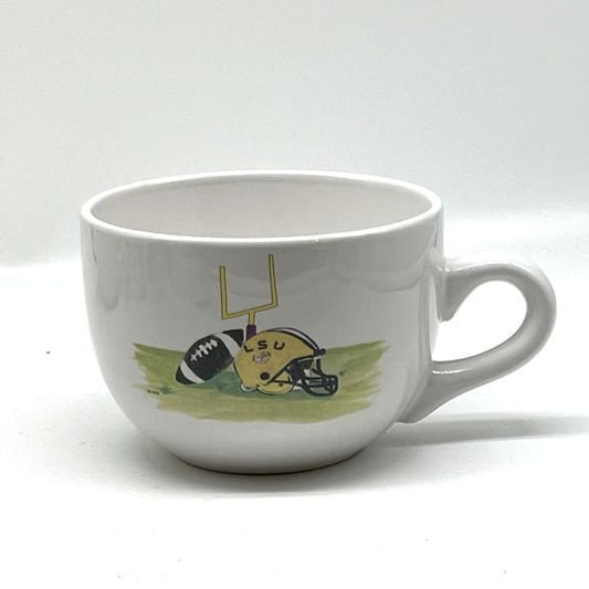 LSU Tiger Football Gumbo Mug, 24 oz.