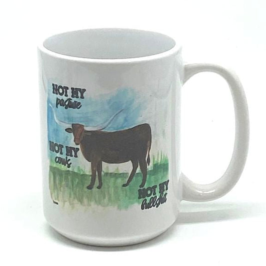 Not My Bull**** Mug, 15 oz.