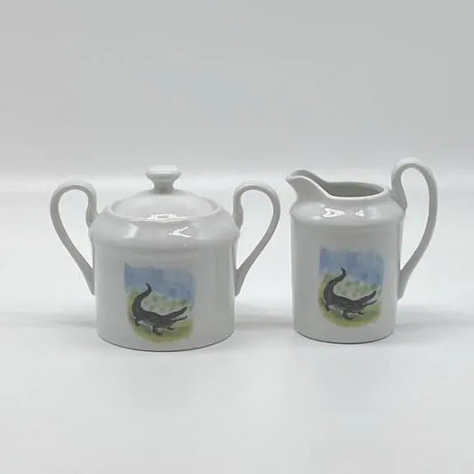 Alligator Sugar & Creamer JD & Company