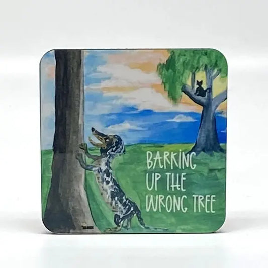 Barking Up The Wrong Tree Coaster JD & Company