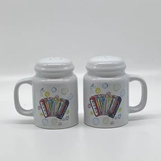 Cajun Accordion Range Salt & Pepper Shakers JD & Company