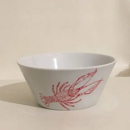 Crawfish Flared Styled Bowl, 6 3/8"