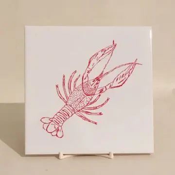 Crawfish Trivet, 6" 